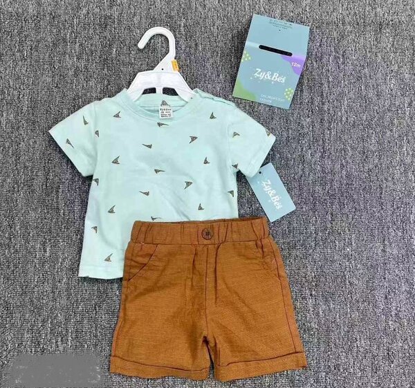 Ensemble Bébé T-shirt + Short
