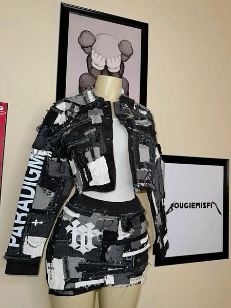 Denim jeans upcycling