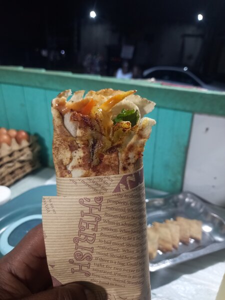 Délicieux Wrap de Poulet