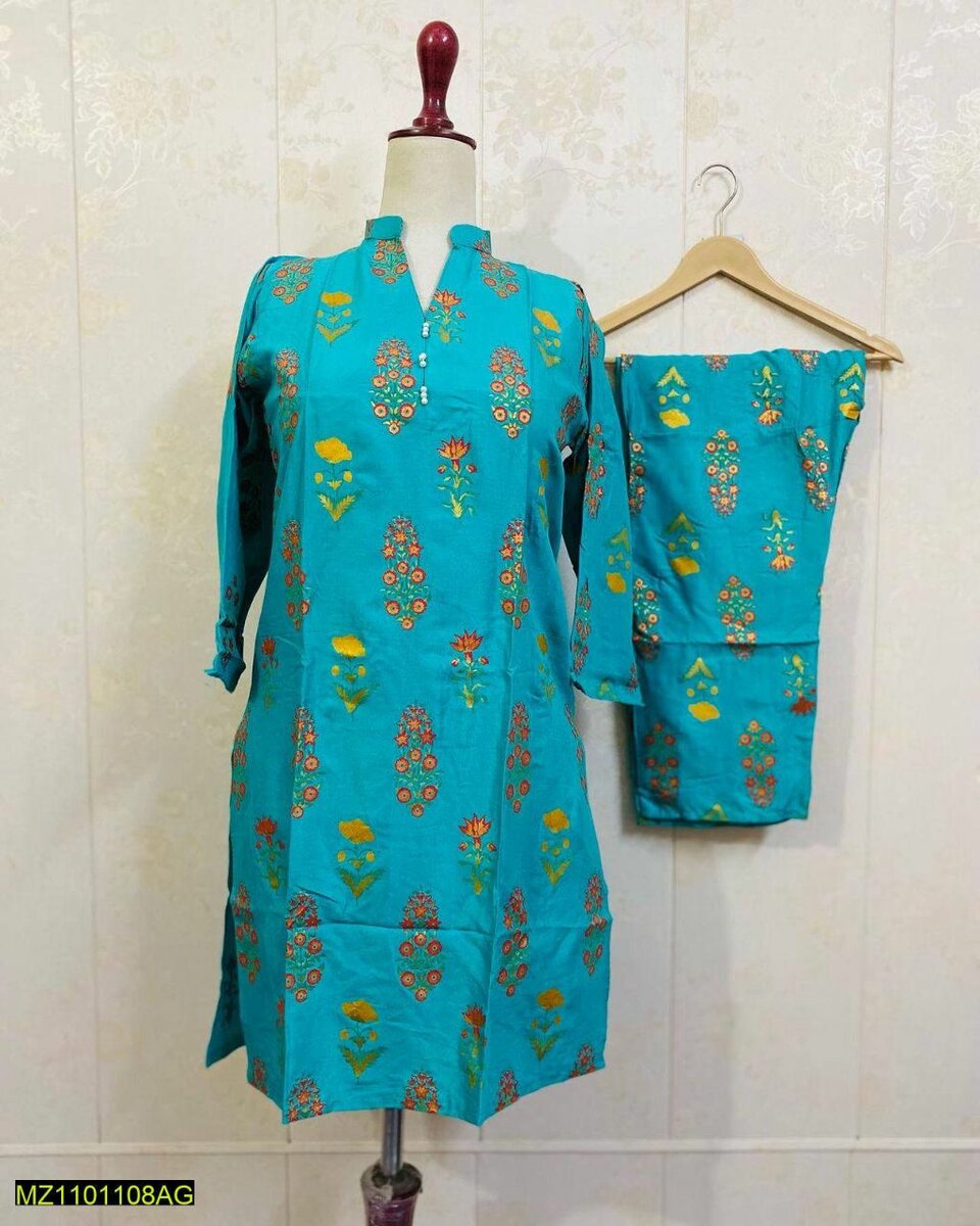 Ramzan sale sale 2 pcs women's Stitched suit