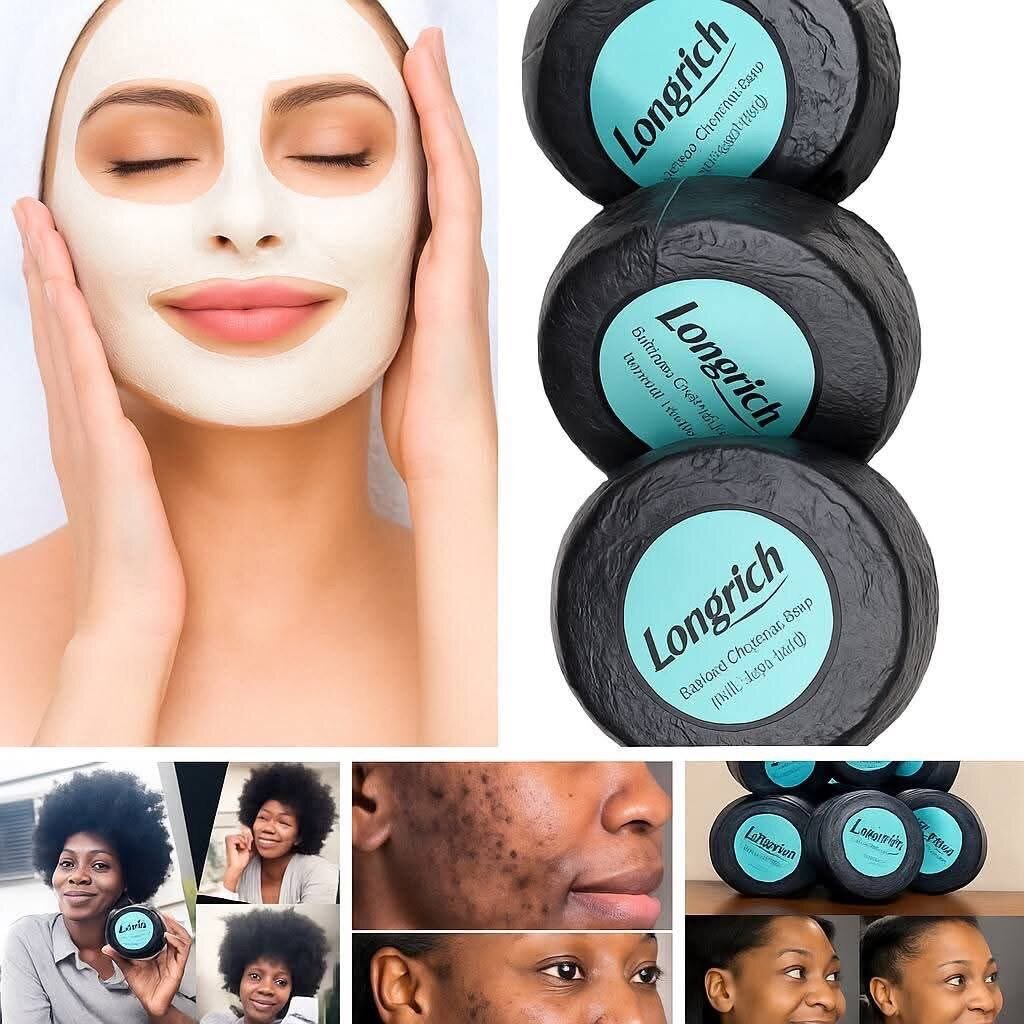 Savon Charbon Longrich Soin Visage
