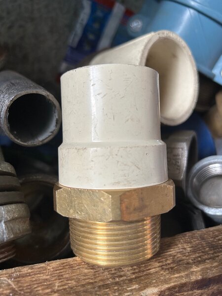 Cpvc Adapter 1 and half inch