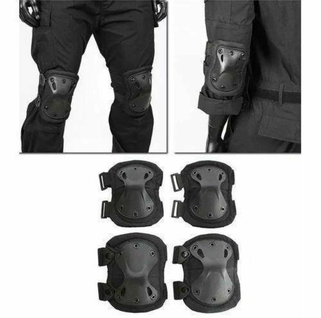 Genouillères et coudières tactiques