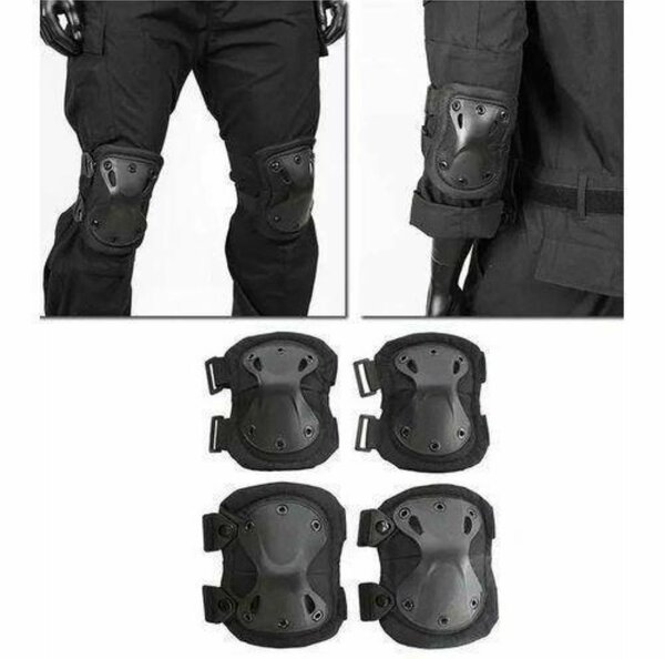 Genouillères et coudières tactiques