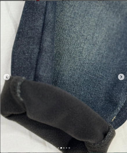 Джинсы с начесом 🩶