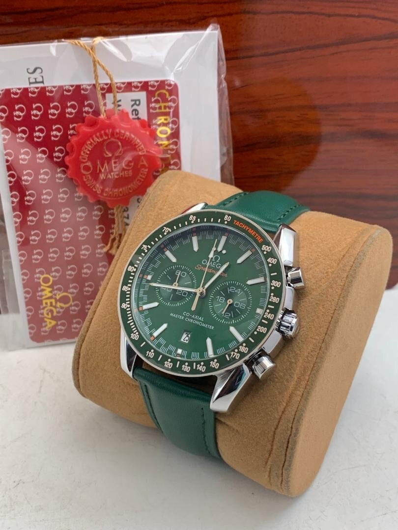 Omega (Leather) Chronograph