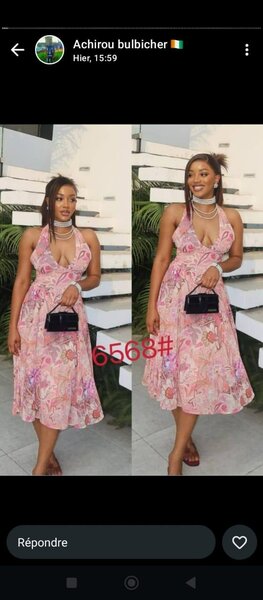 Robe d'été florale bohème