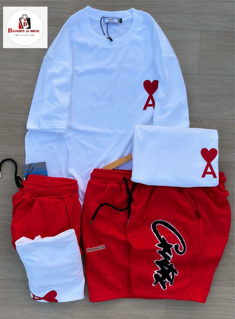 Ensemble sportif cœur A