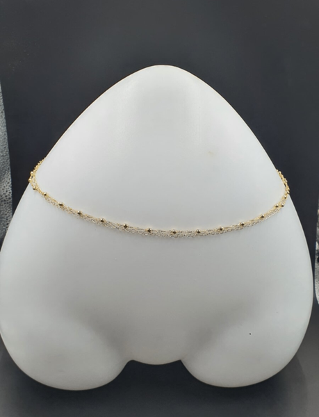 Collier élégant doré fin