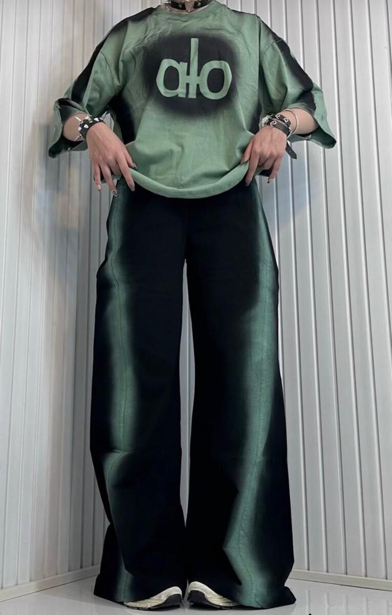 T-shirt oversize coloré unisexe