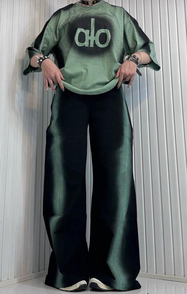 T-shirt oversize coloré unisexe