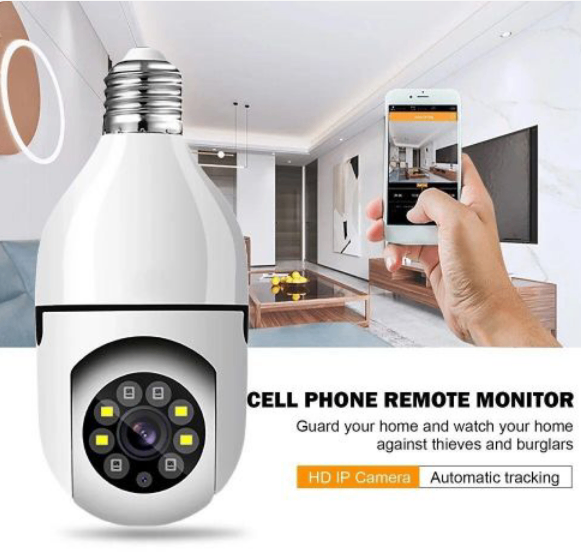 Smart Cctv Bulb Camera