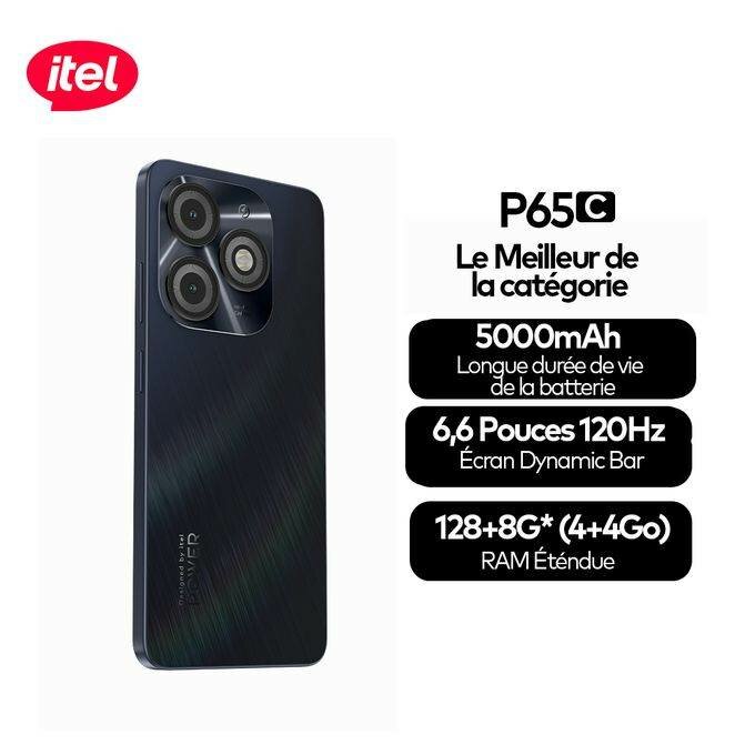 Itel P65C - 128GB - 8GB Ram