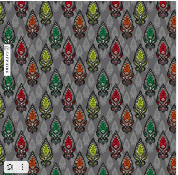 Sapphire 2pc print khaddar