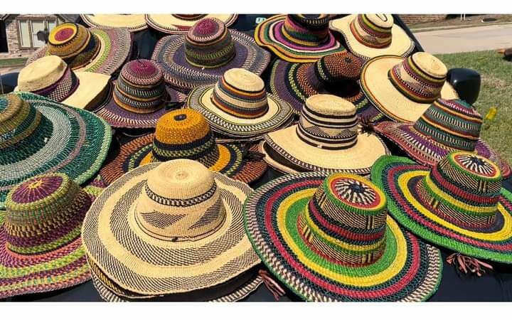 Bolga Baskets hats