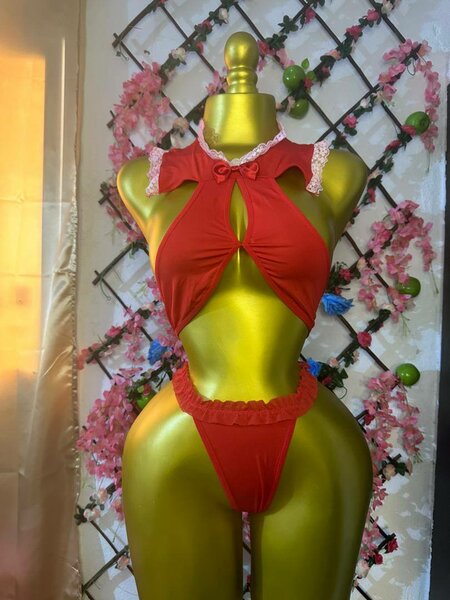 Body sexy rouge coquin