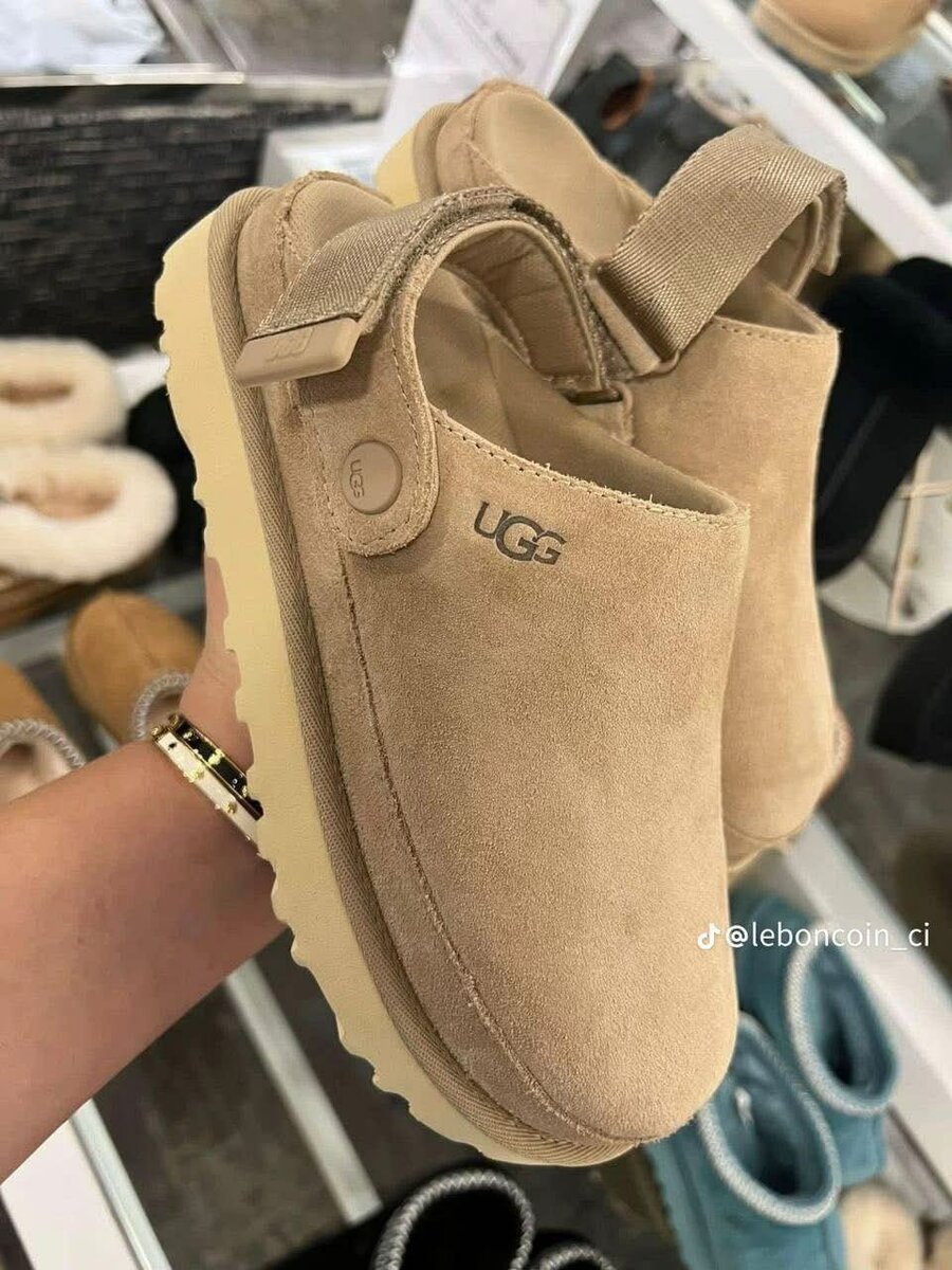 Sandales en daim confortables