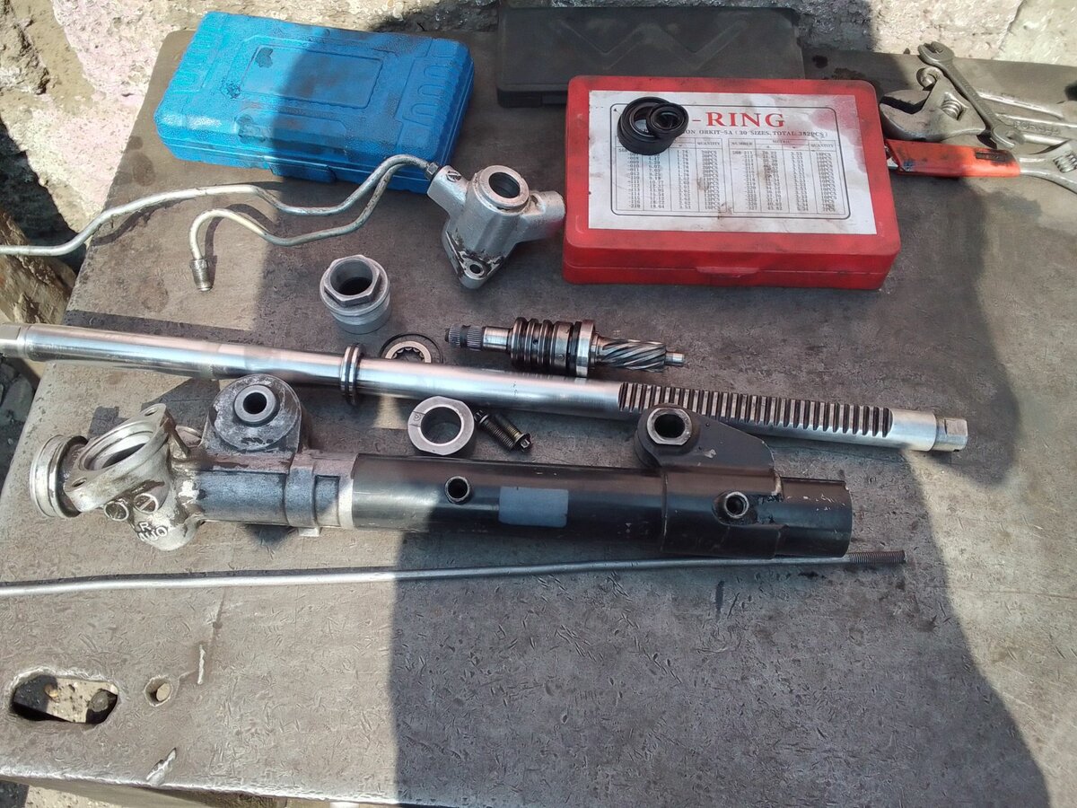 Steering rack repair