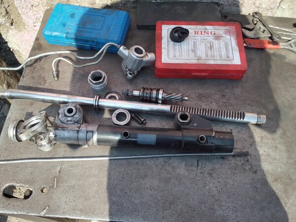 Steering rack repair