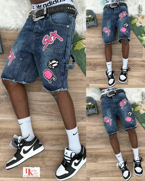 Shorts en jean décontractés