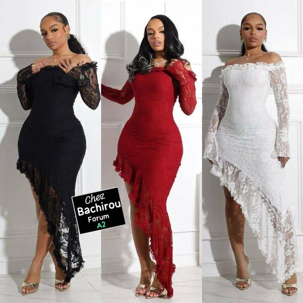 Robe en dentelle élégante