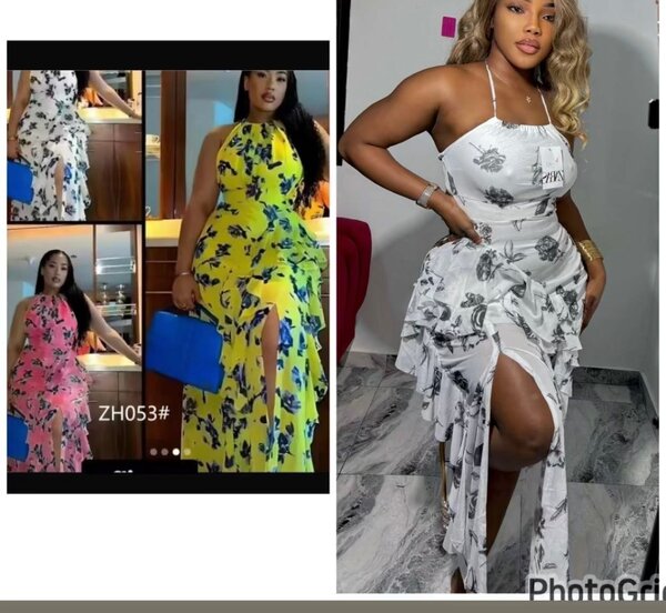 Robe d'été à fleurs