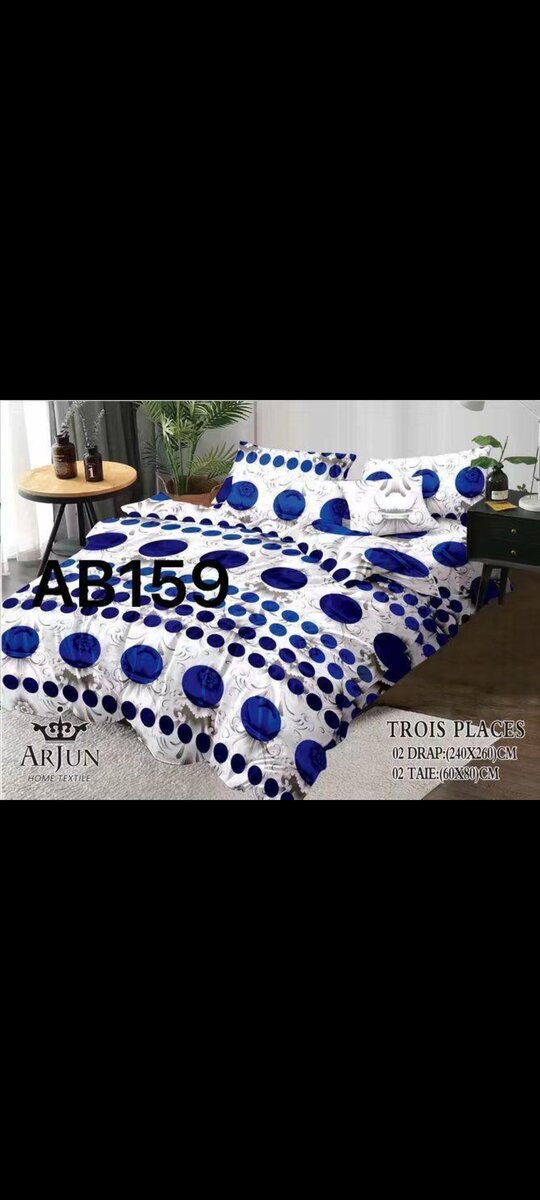 Draps de lit 3 places