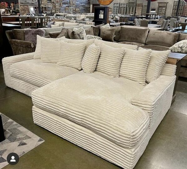 Canapé d'angle en velours