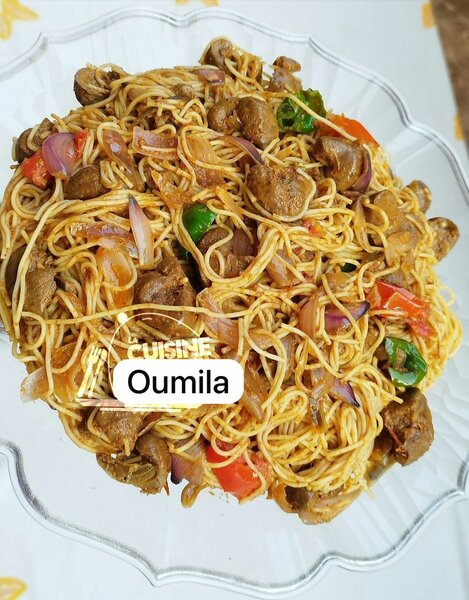 Nouilles épicées au poulet