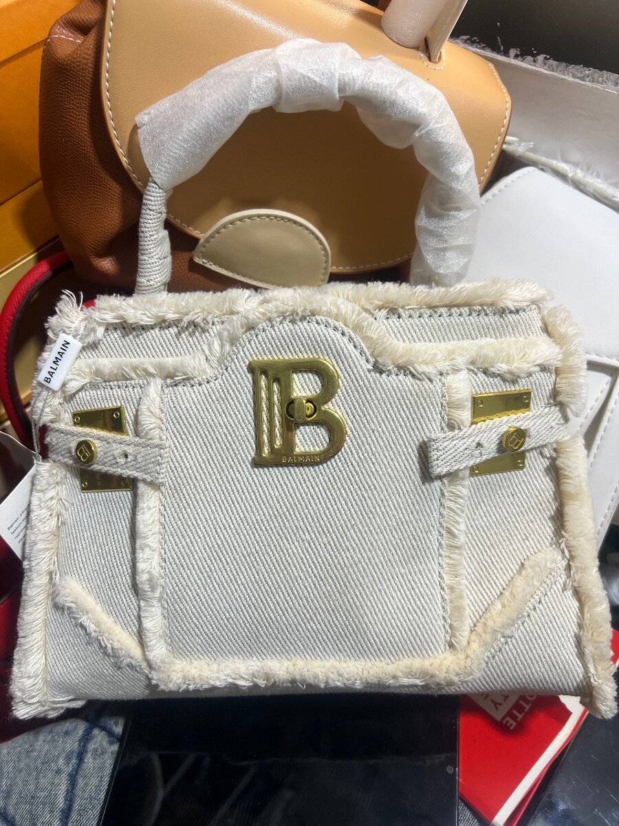 Sac bandoulière en toile chic