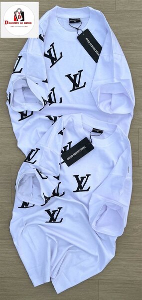 T-shirt en coton imprimé moderne