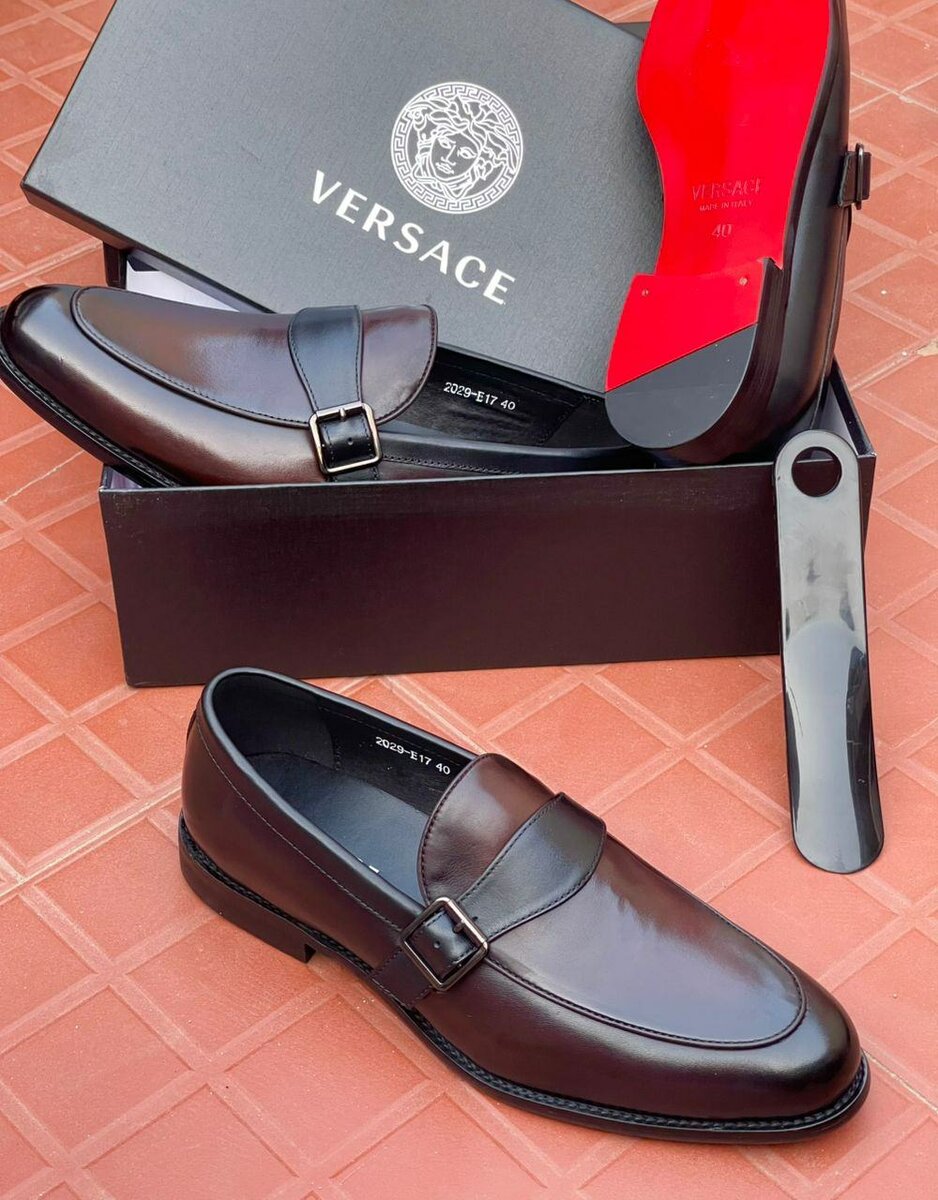 Versace Formal Leather Shoes