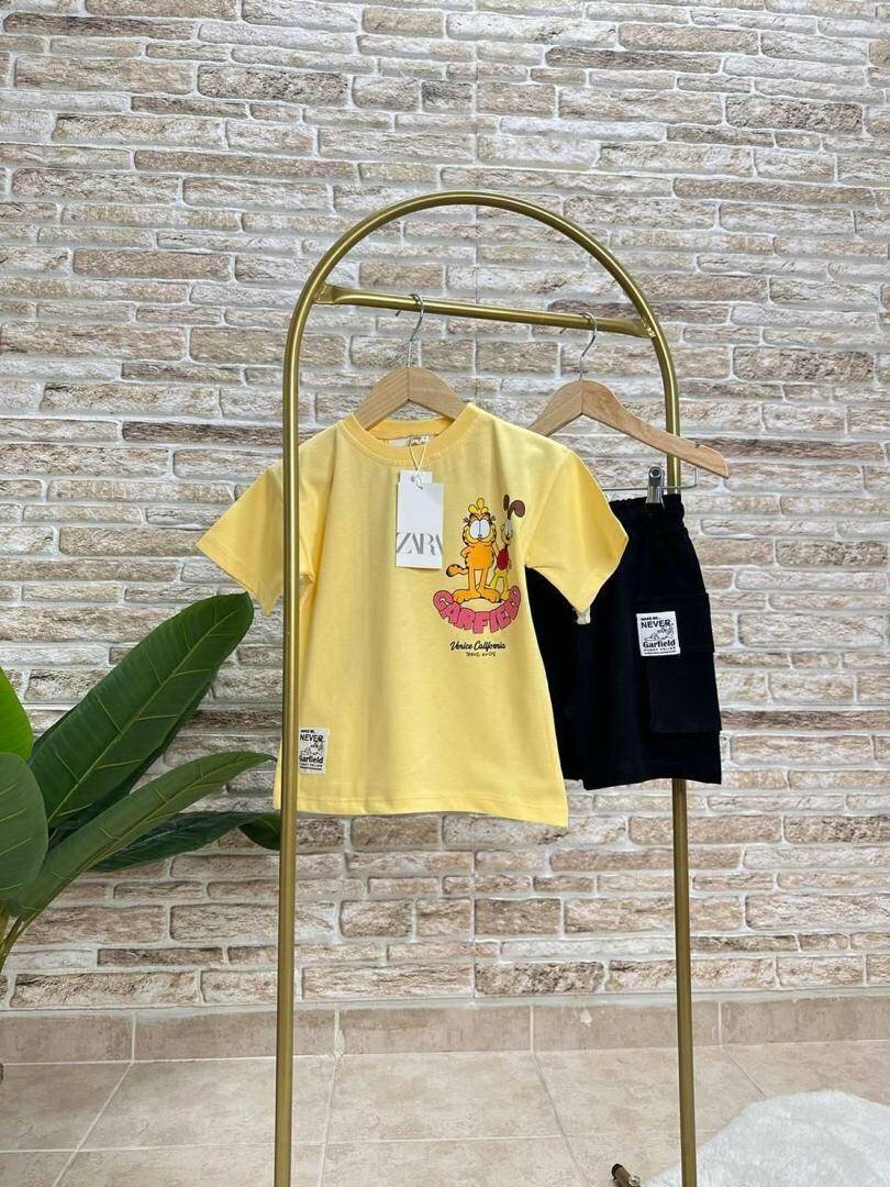 Ensemble garçon animé