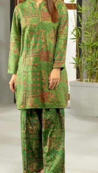 Green suit