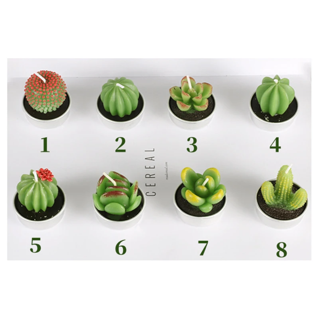 9 Pièces de bougie parfumée décorative anti odeur