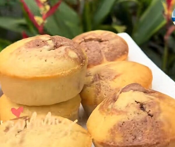 Délicieux muffins marbrés