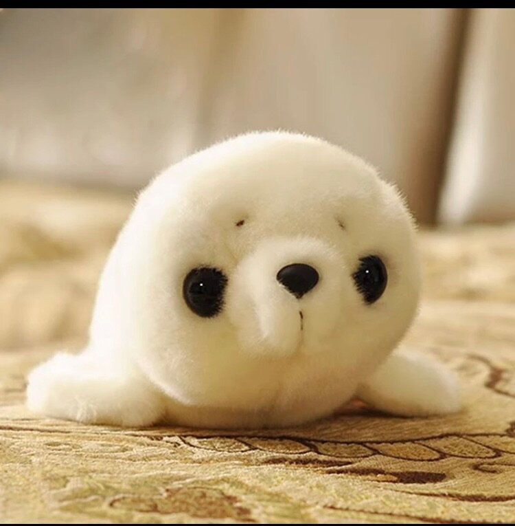 Брелок-мягкая игрушка тюлень