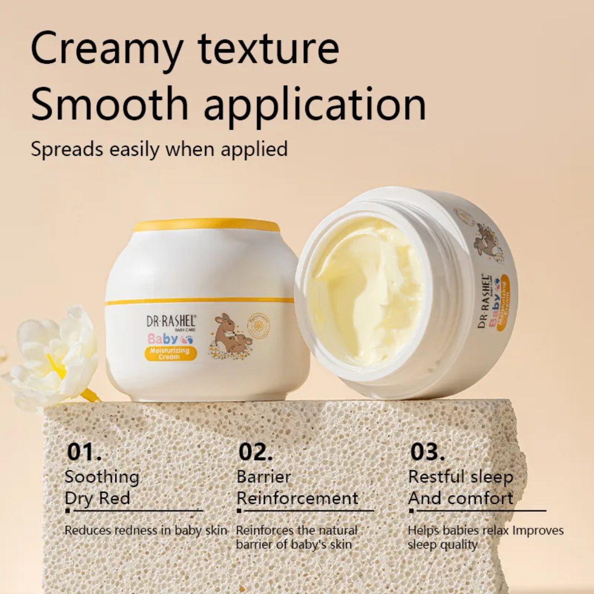 Crème hydratante pour bébé