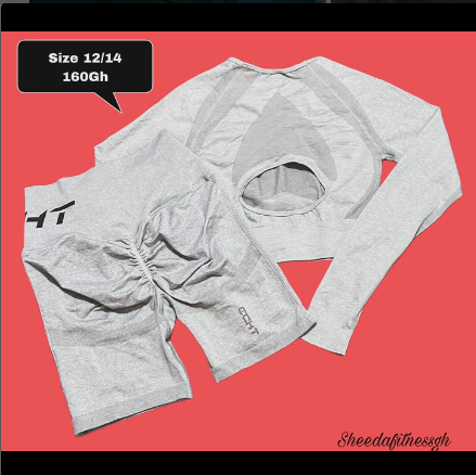 women's top and shorts