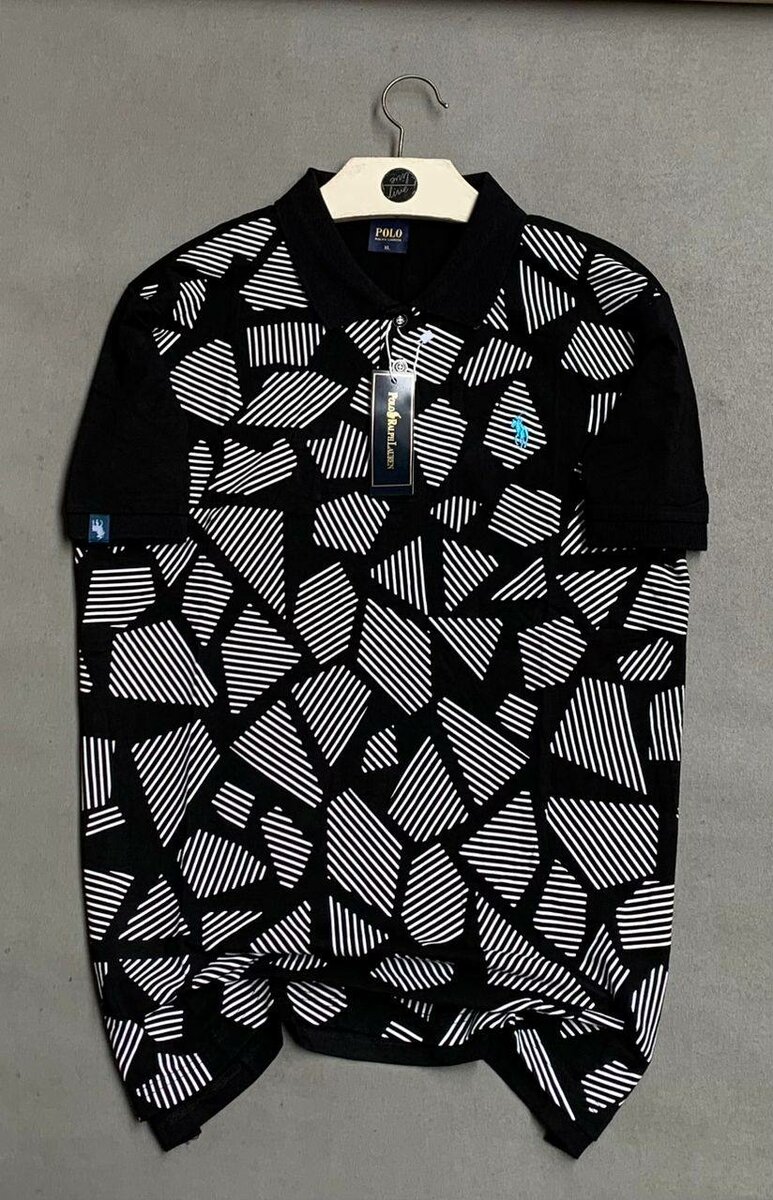 Polo graphique homme stylé