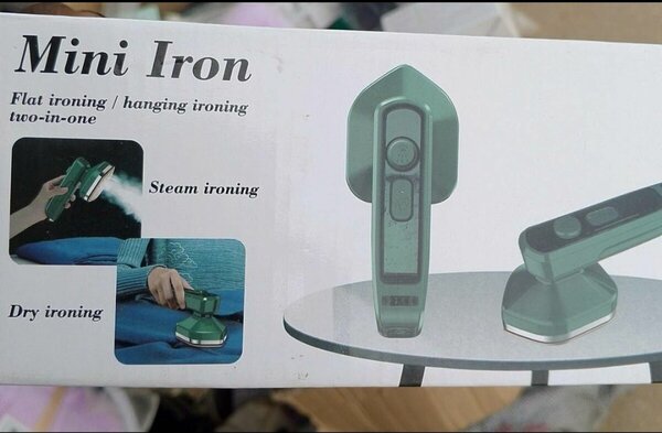 Fer à repasser portable 2 en 1