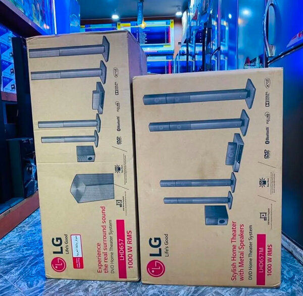 LG home theater system