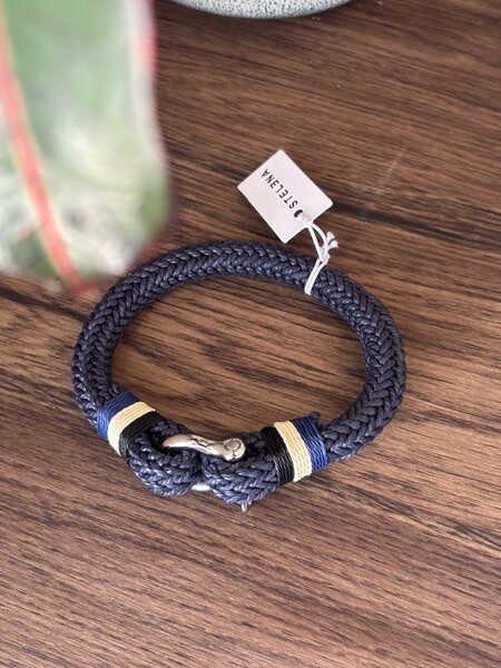 Bracelet en Corde Tressée Nautique