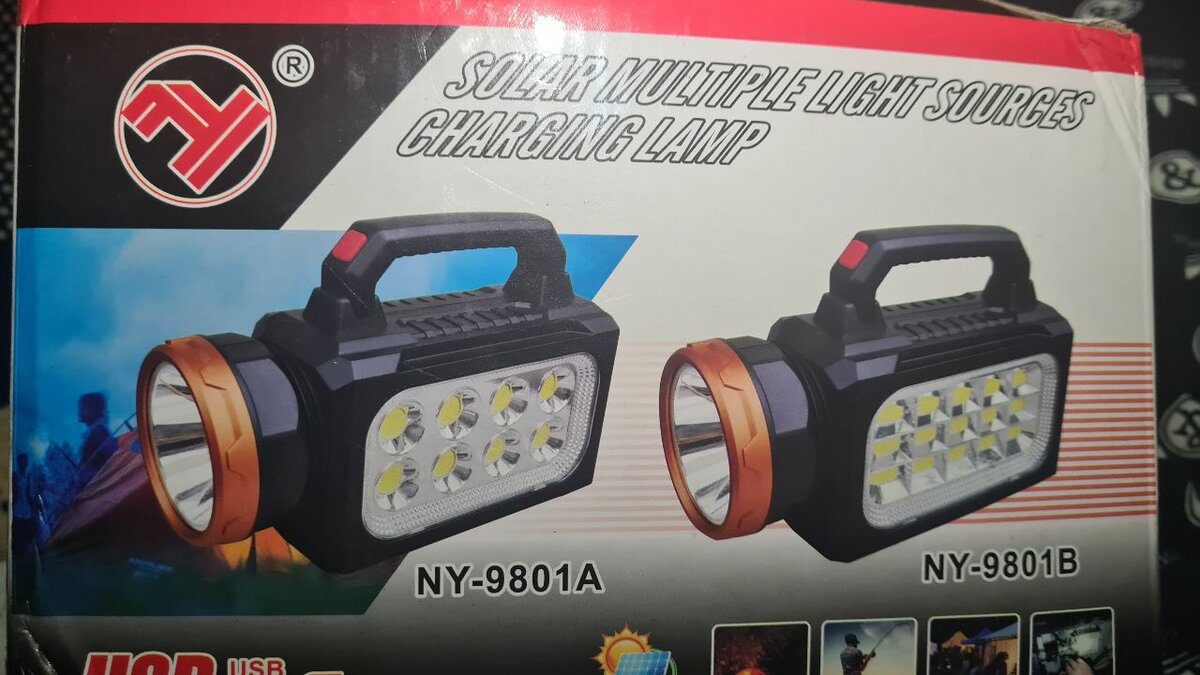Rechargeable Compact Lights.