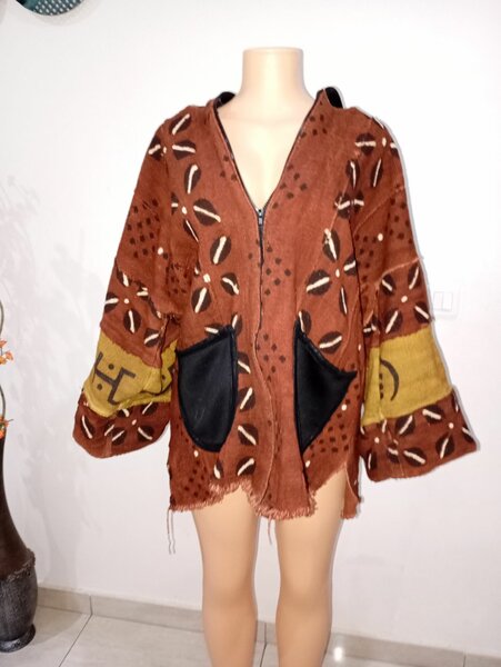 Veste ethnique en laine