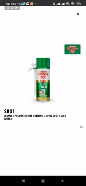 Mousse Polyuréthane SOMA Fix 300ml