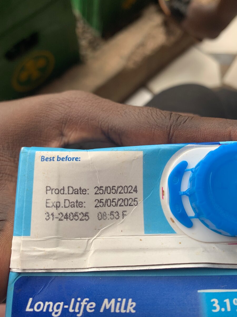 Fresh milk from German