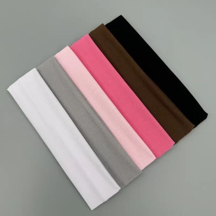 Bandeaux élastiques colorés