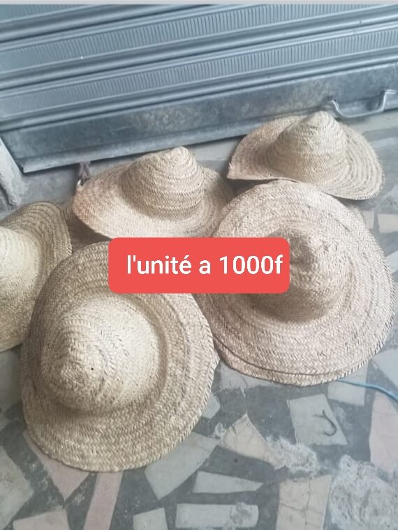Chapeau en paille d'été