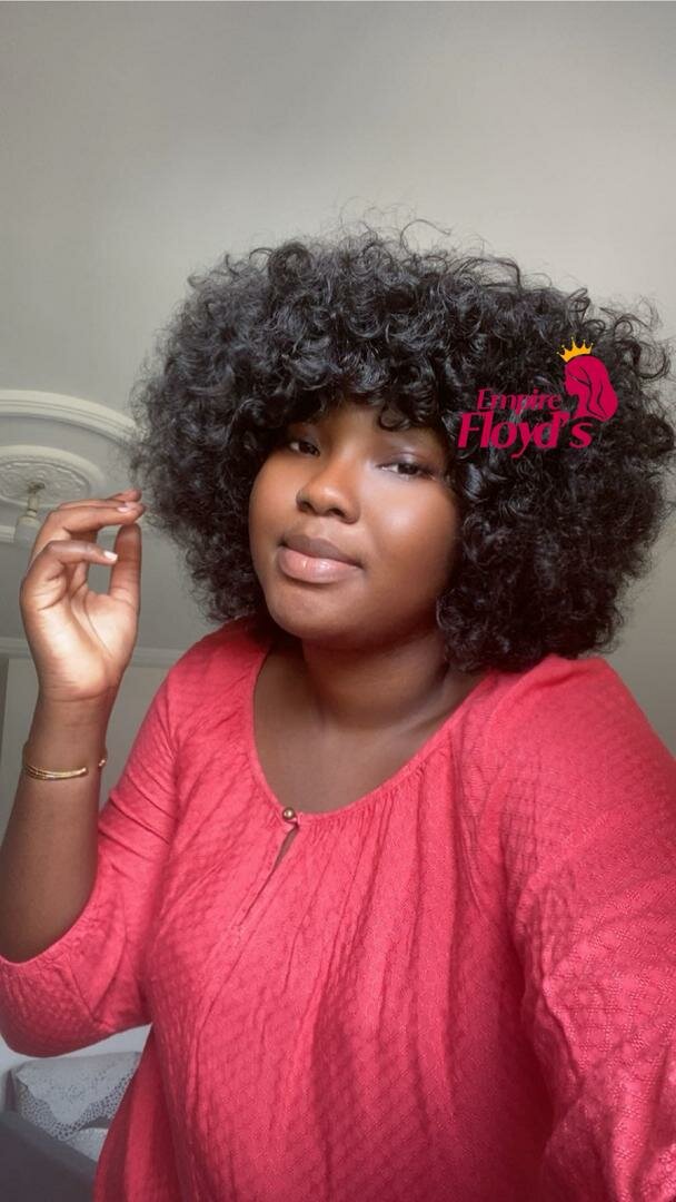 Perruque semi-naturelle